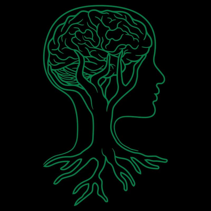 Brain tree human