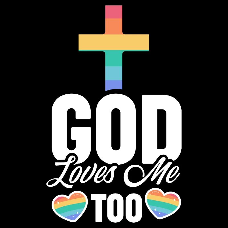 LGBTQ Regenbogen | Gott Glaube Christ Geschenkidee