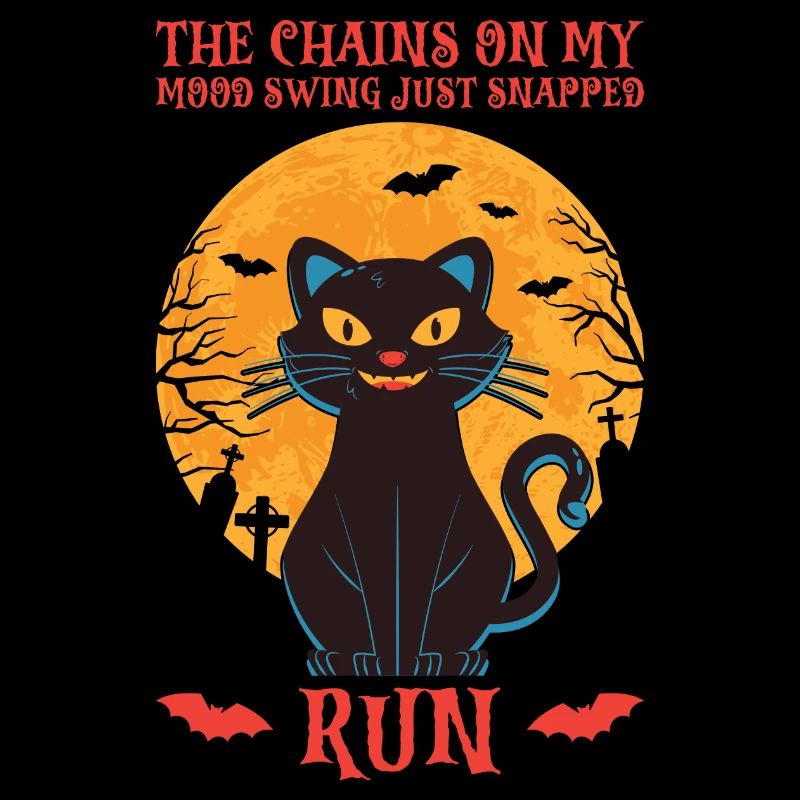 Halloween Katze Hexe