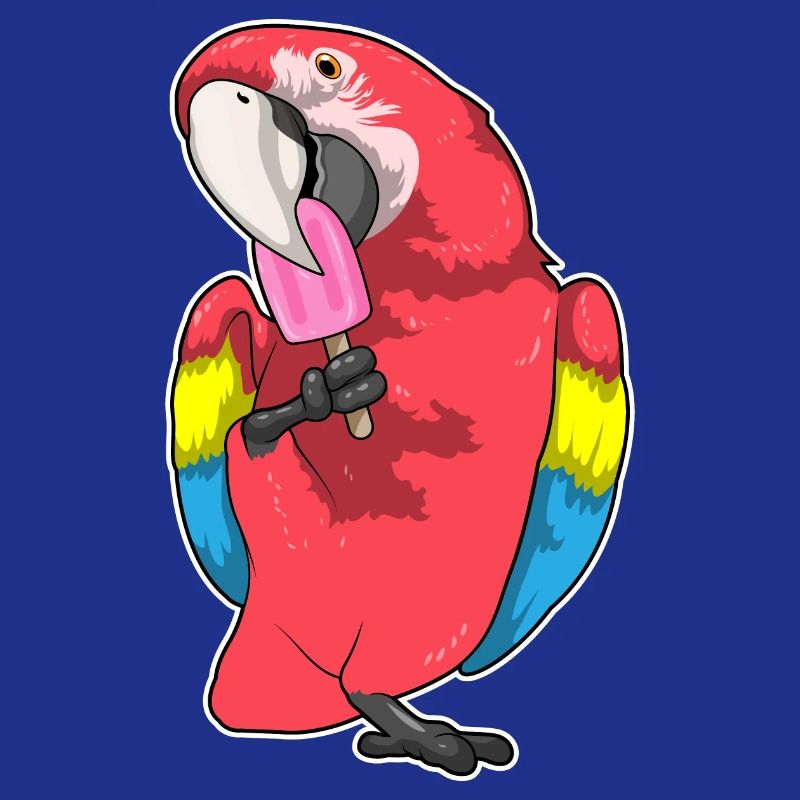 Parrot popsicles