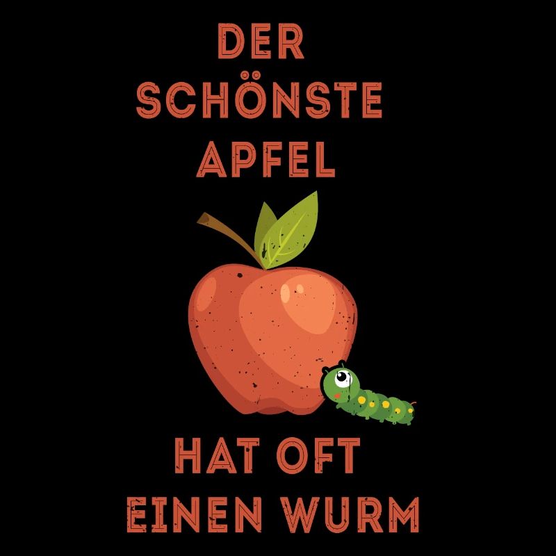 The most beautiful apple often has a worm
