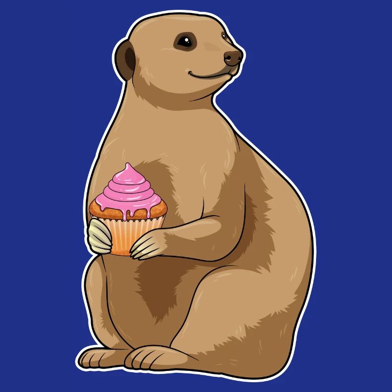 Erdmännchen Muffin