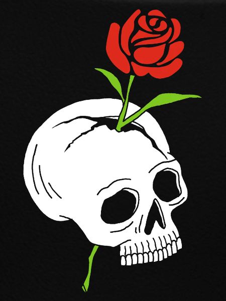 Le crâne et la rose
