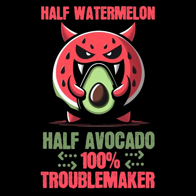 Mi-pastèque, mi-avocat, tous les ennuis !