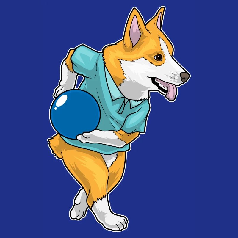Corgi Bowling Boule de bowling