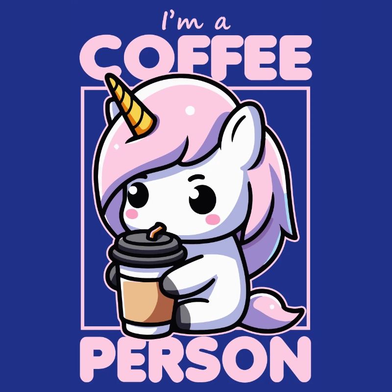Ich bin ein Kaffeemensch Einhorn