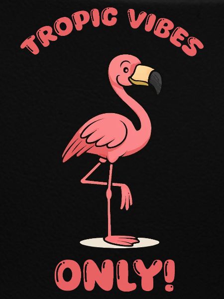 Flamingo Comic Tropic