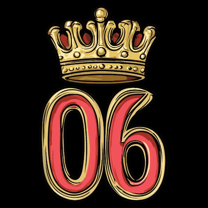6 Zahl Krone