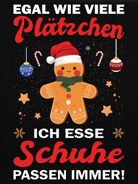 Weihnachtsgeschenk Lebkuchenmann Plätzchen Schuhe