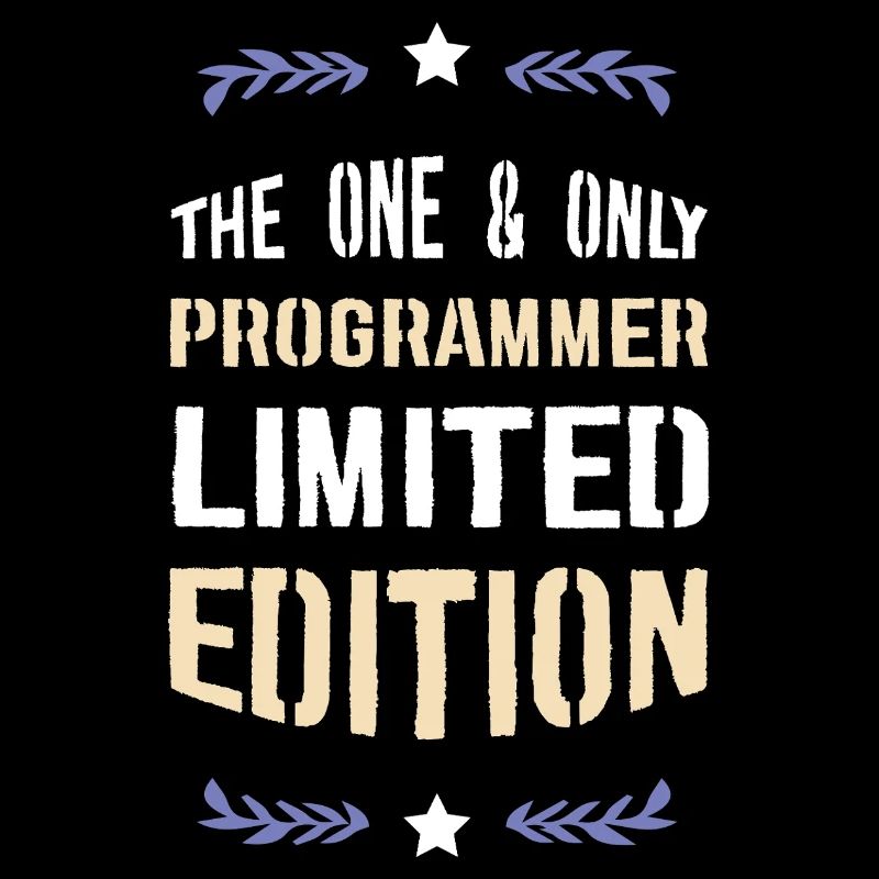 Le seul et unique programmeur en édition limitée