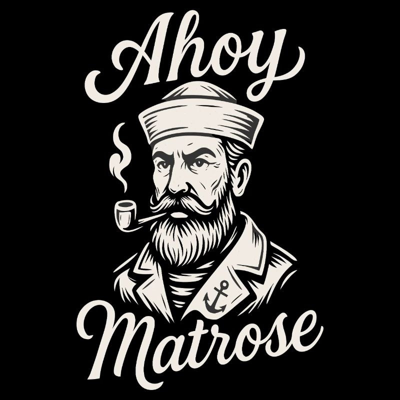 Ahoy Sailor Retro Nautical
