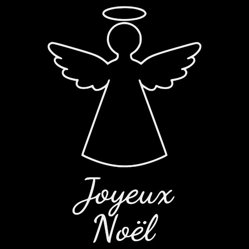 Joyeux Noël Engel, design de Noël doux. Noël