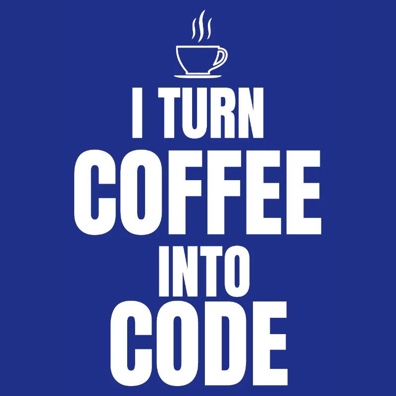 Je transforme le café en code