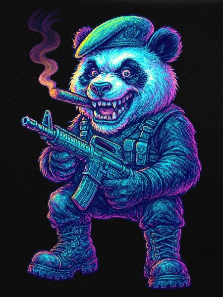 Neon Panda Söldner