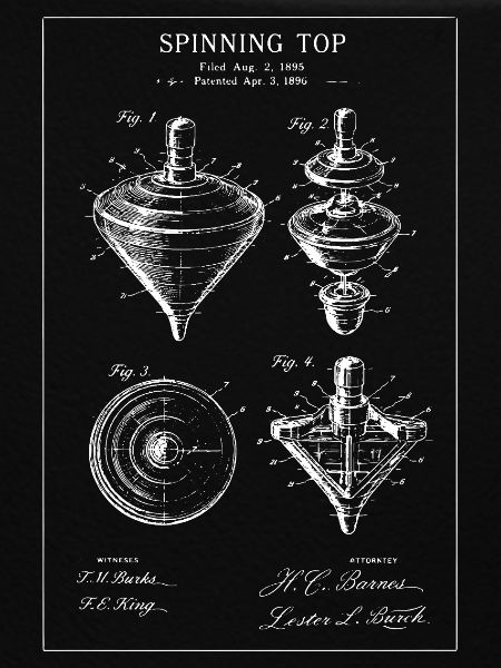 Retro-Spielzeug-Bauplanset
