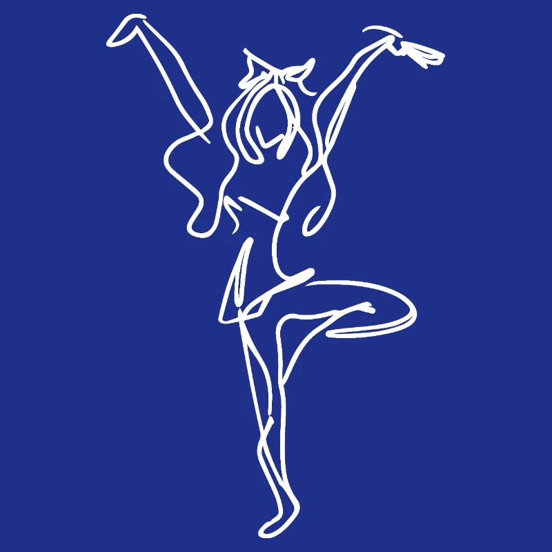 Cheerleader Drawing
