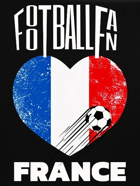 Fussball Fan Frankreich