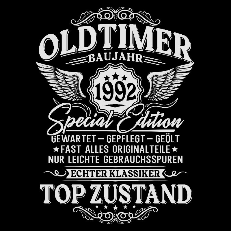 Oldtimer Baujahr 1992 Jahrgang Geburtstag Geschenk
