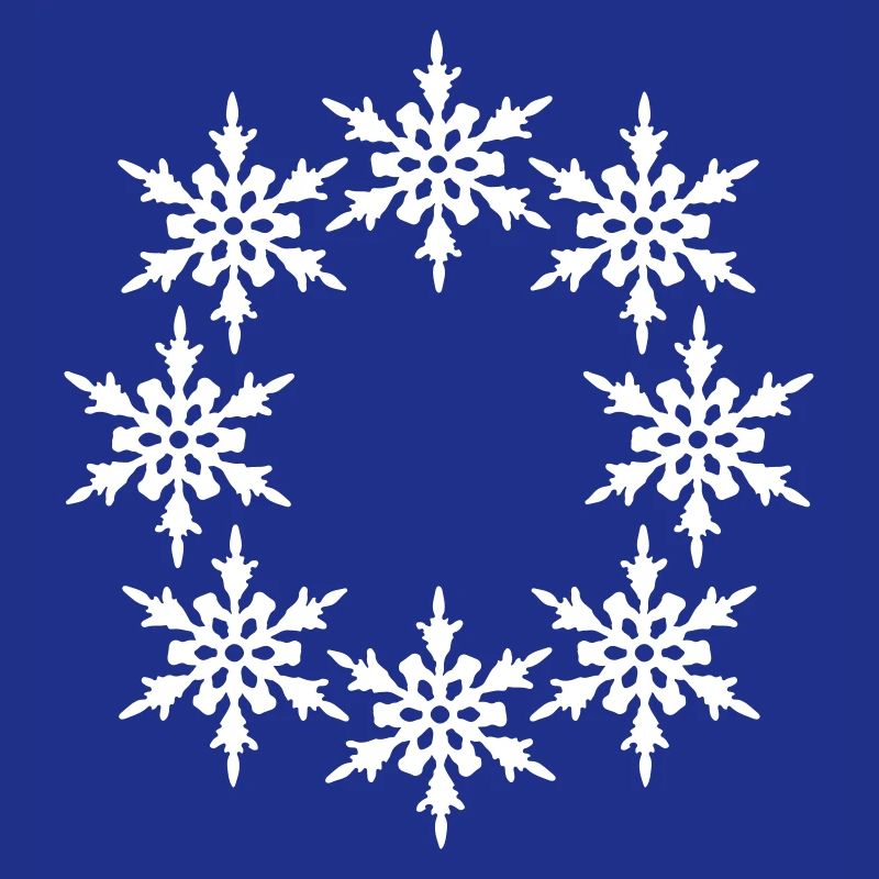 ring circle round pattern design cool winter cold sc