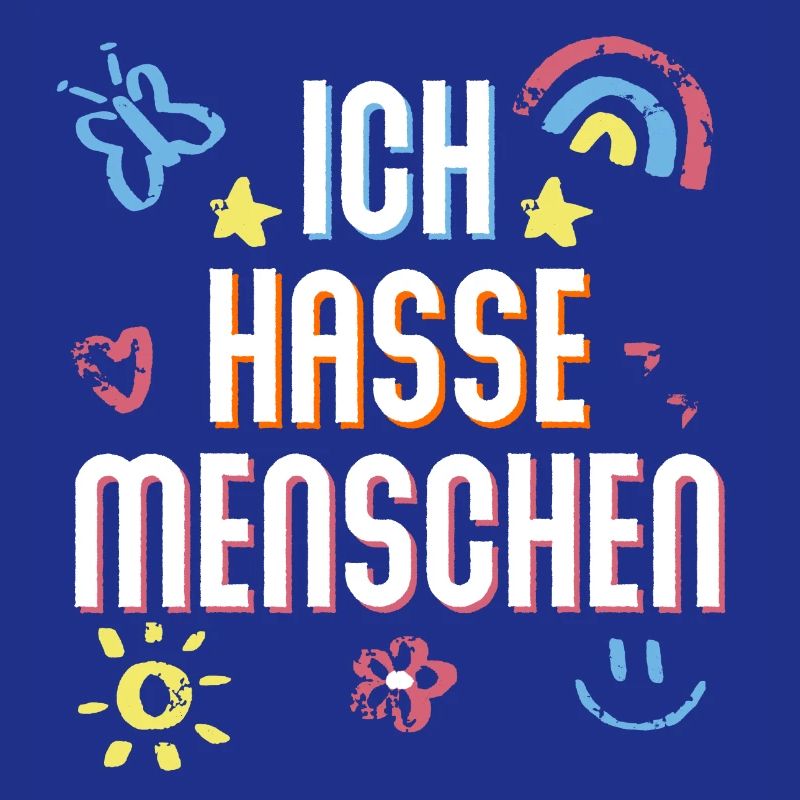 I HATE PEOPLE - Ich hasse Menschen - Geschenk Idee