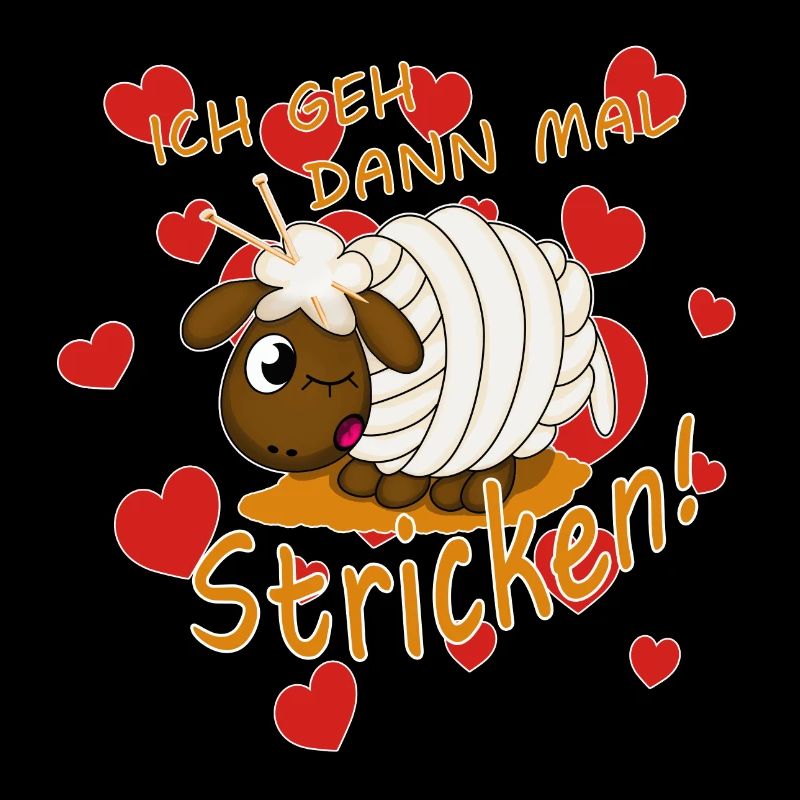 Ich geh dann mal stricken Schaf
