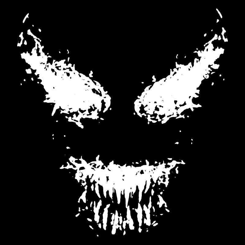 Monstre effrayant Visage d’Halloween Cauchemar