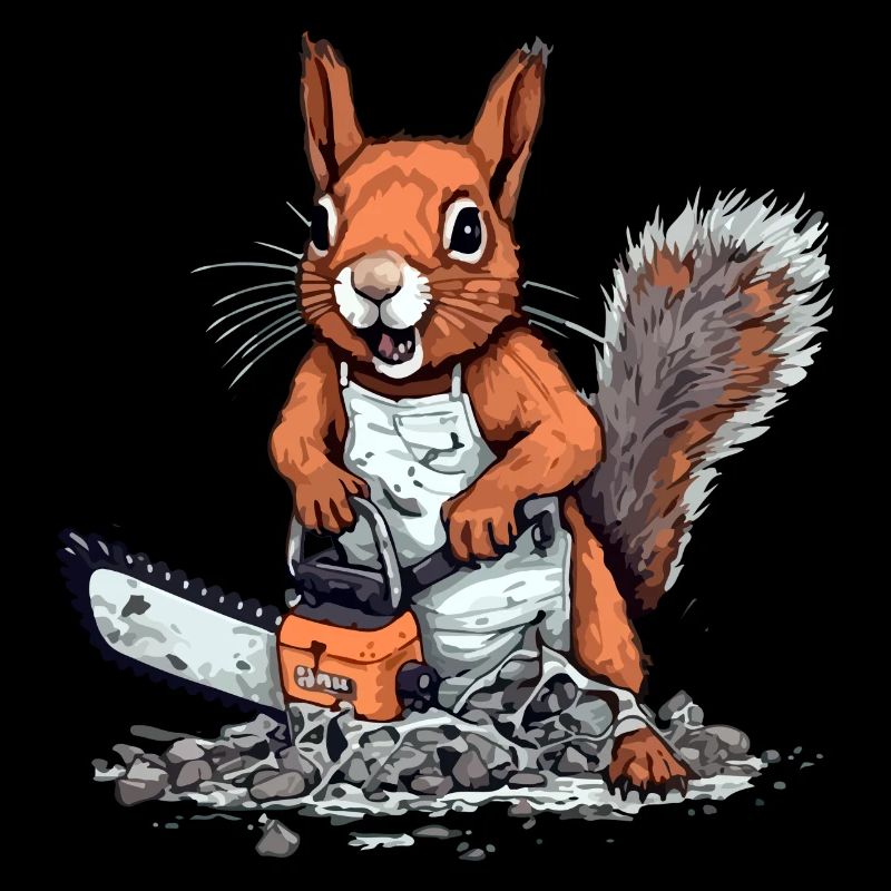 Squi the pruning squirrel