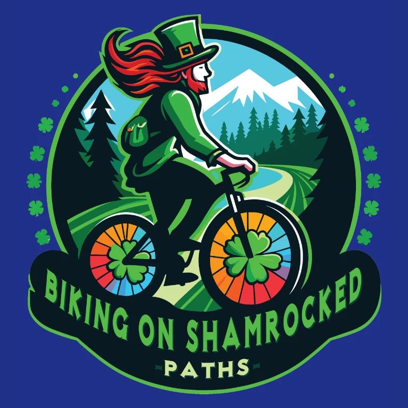 Faire du vélo sur les sentiers dévalés de la Saint-Patrick 24