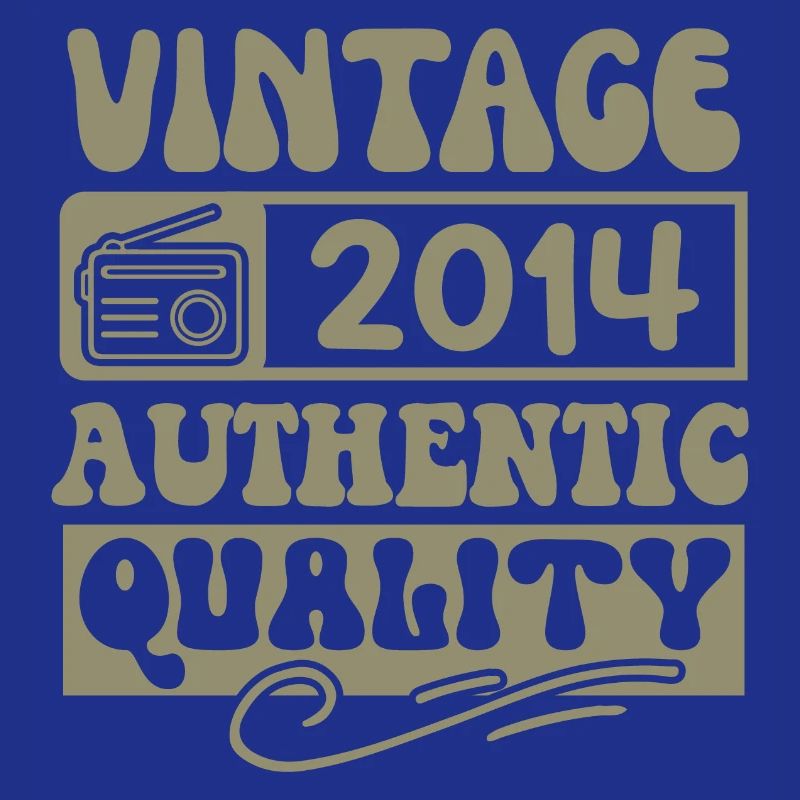 Authentic 2014 Millésime 2014 - Vintage 2014 Rétro