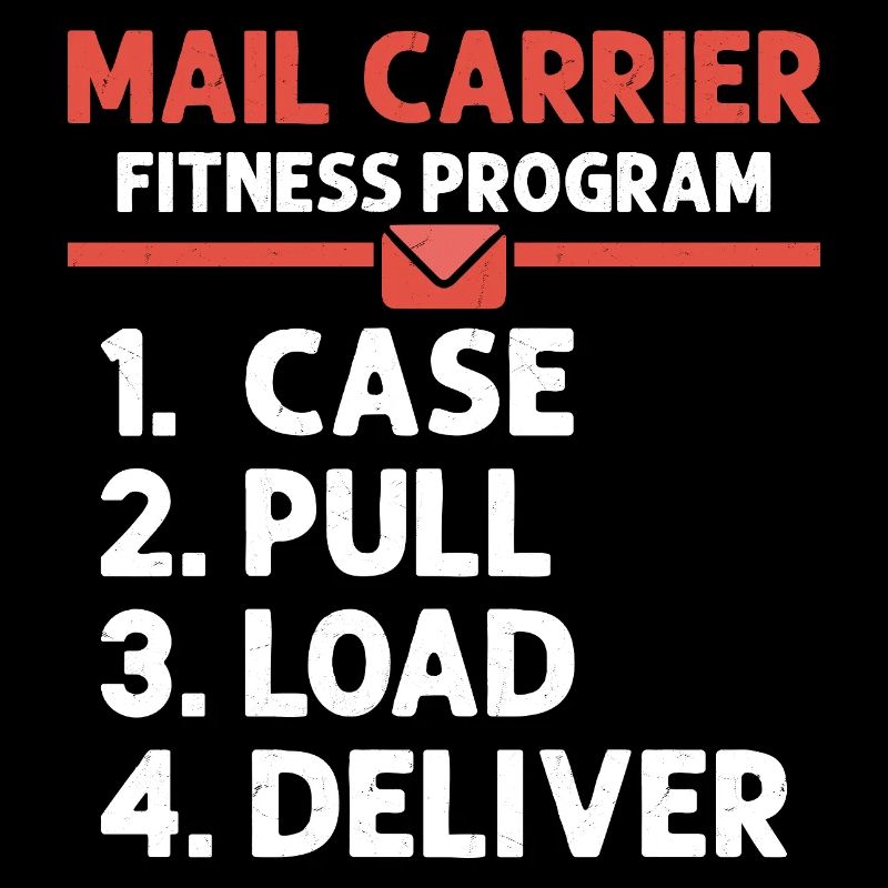 Mail Carrier Fitness Programm Mail Postal Worker