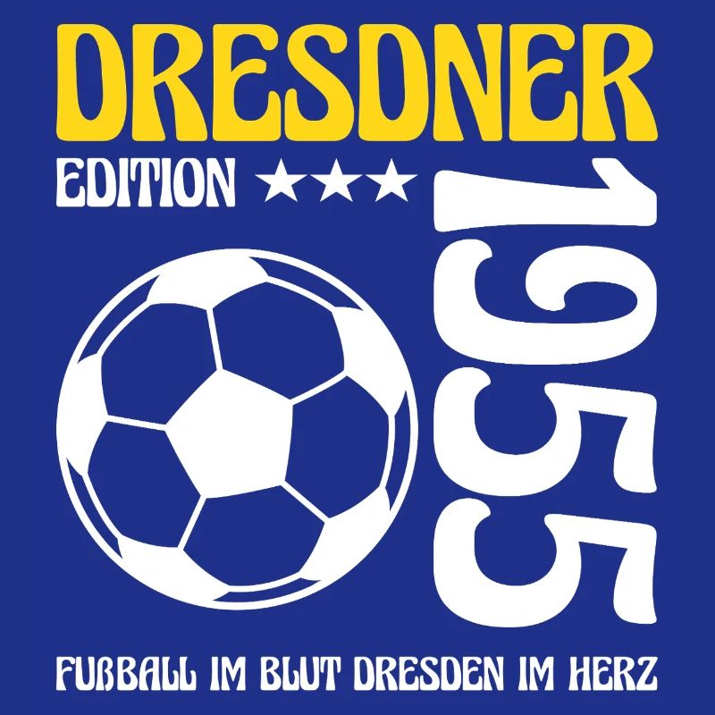 Dresdner Geburtstag 1955 Fußball Geschenk
