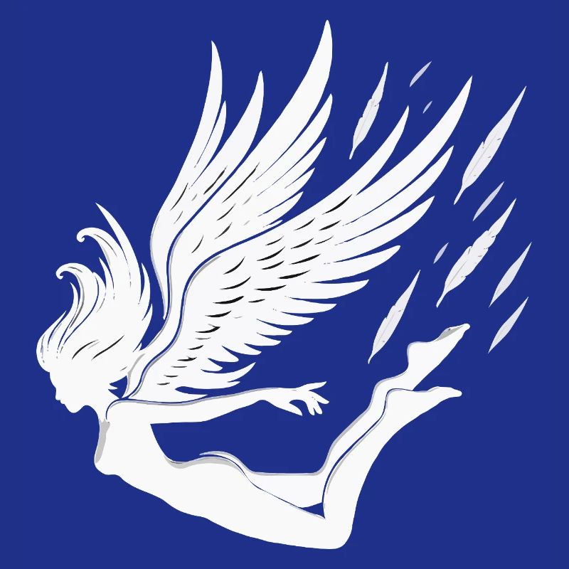 Fallender Engel