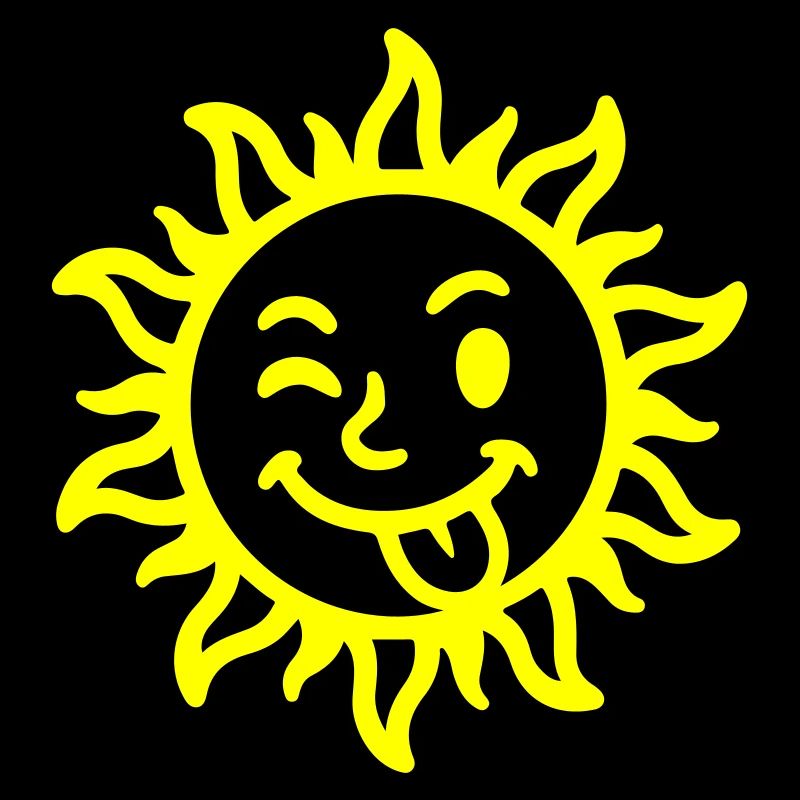 Sonne Comic Sommer
