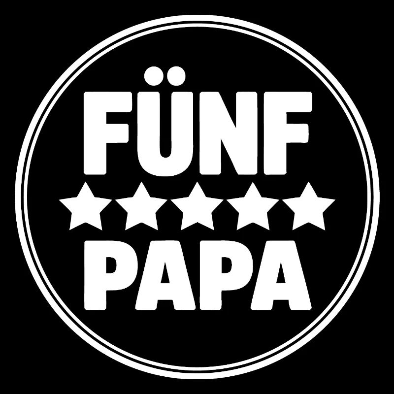 Fünf Sterne Papa - der beste Papa auf der Welt