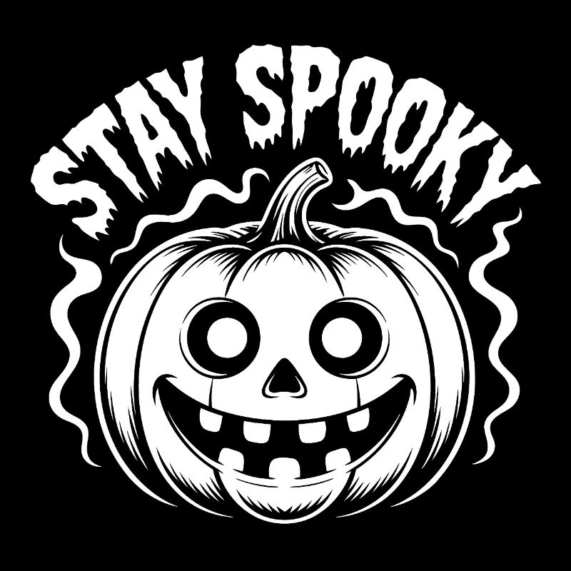 Restez effrayant drôle Halloween Design