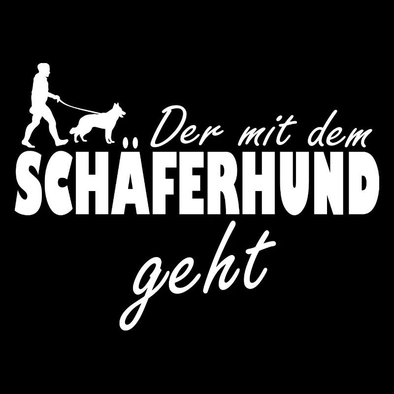Weisser Deutscher Schäferhund - Der mit dem geht