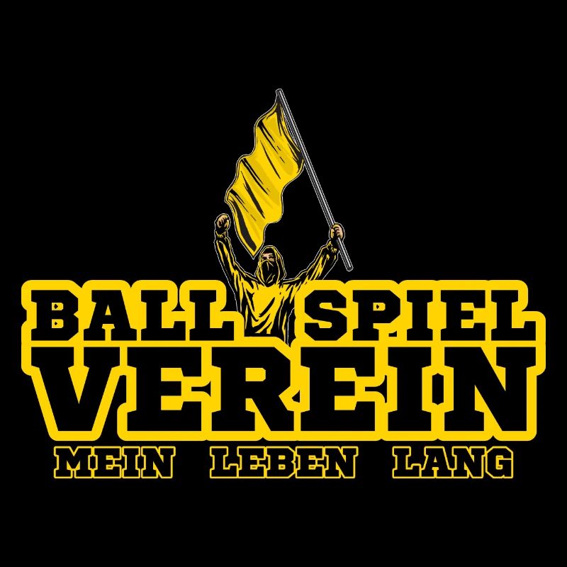 Fodboldfan i Dortmund