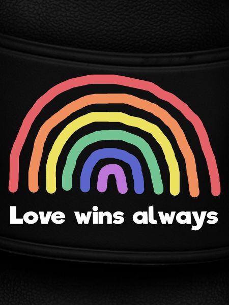 Regenbogen Liebe Statement Frieden Weltfrieden