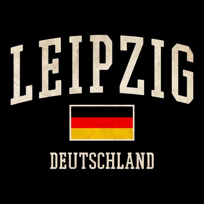 Leipzig Germany Flag Look