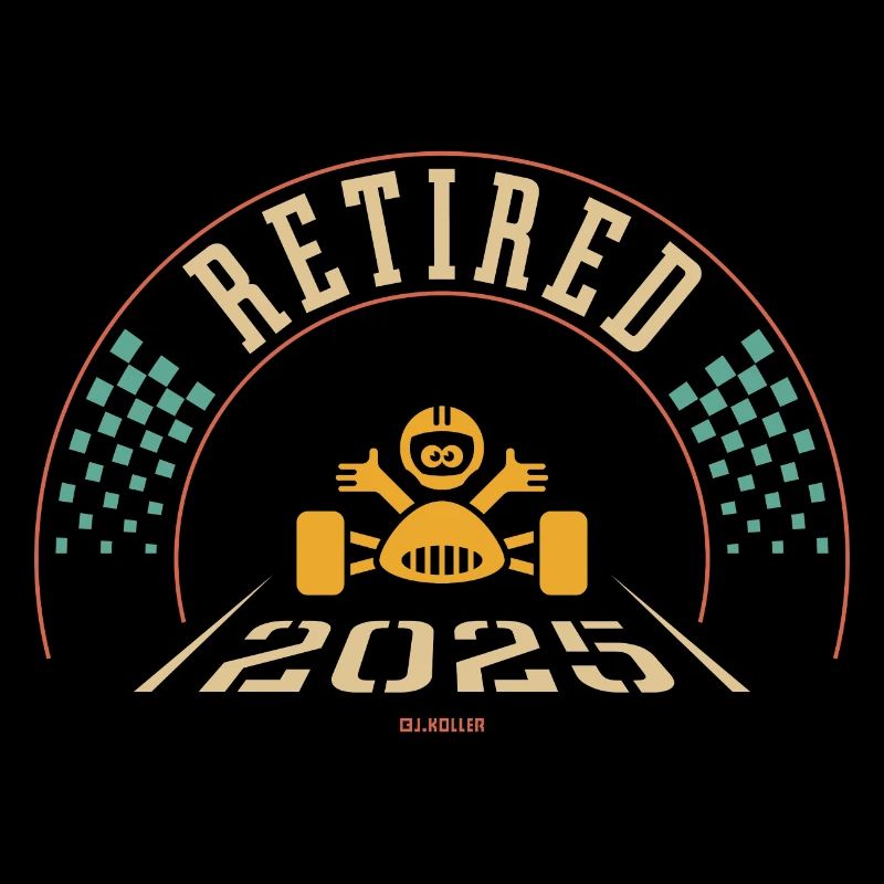 Retired 2025 (Rente / Ruhestand / 4C)