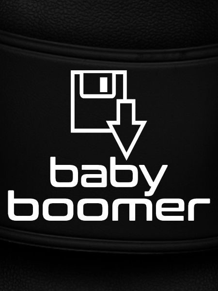 Baby Boomer Floppy Disk