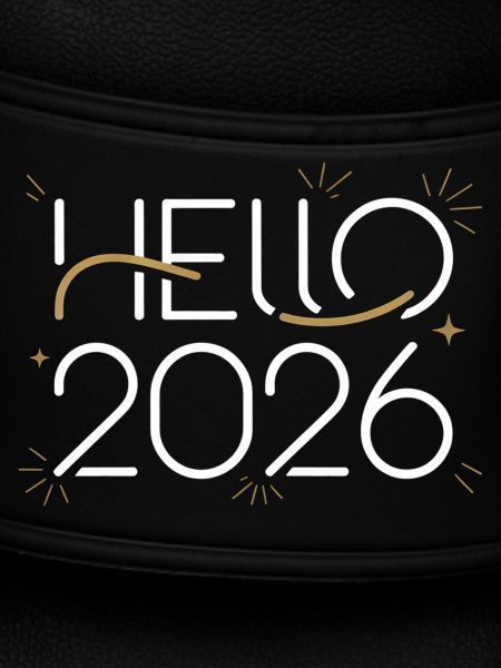 Hello 2026 Neon Celebration