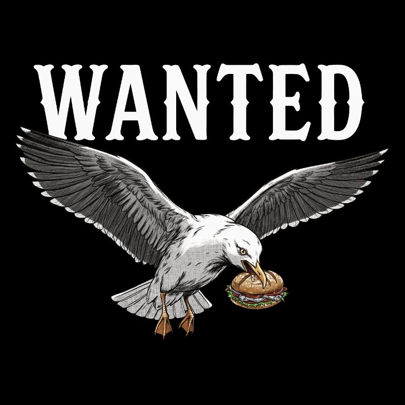 Wanted Fish Roll Seagull