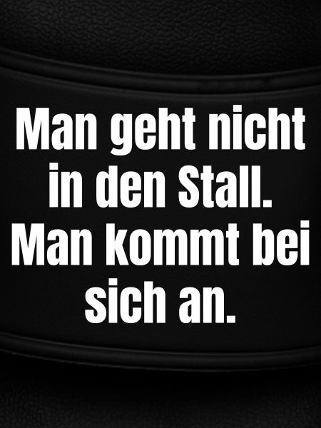 Selbstfindung Spruch Großdruck