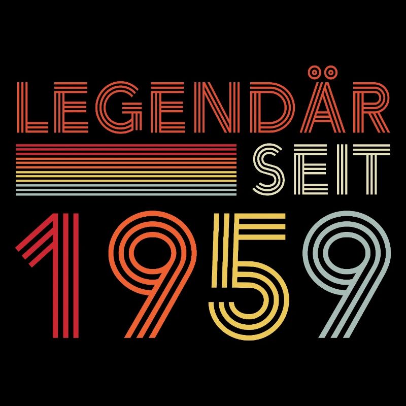 Legendär Seit 1959 Mann Geburtstag