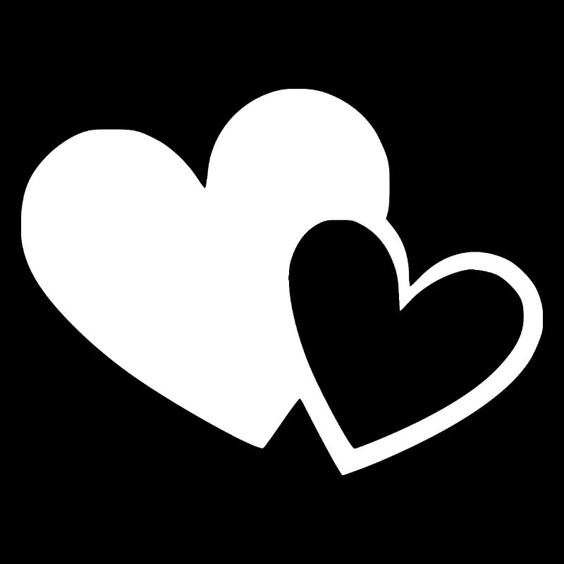 weißes Herz weiß Geschenk Valentinstag