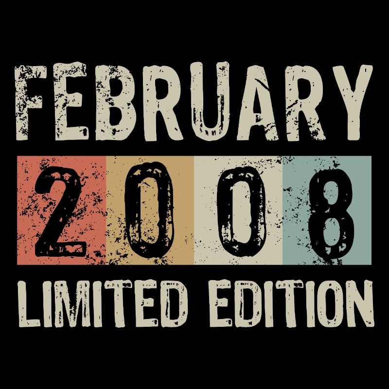 Édition limitée cadeau d’anniversaire de février 2008