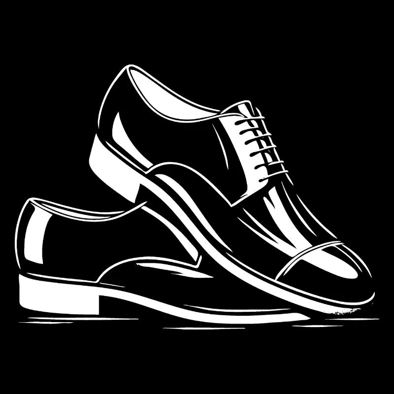 Chaussures en cuir verni stylées – design de mode stylé