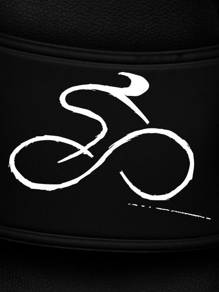 Cycling One Line White