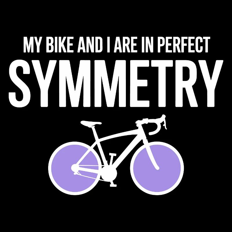 Professionnel de la symétrie parfaite du cyclisme artistique